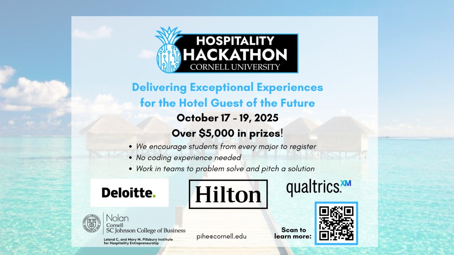 Hospitality Hackathon Entrepreneurship At Cornell