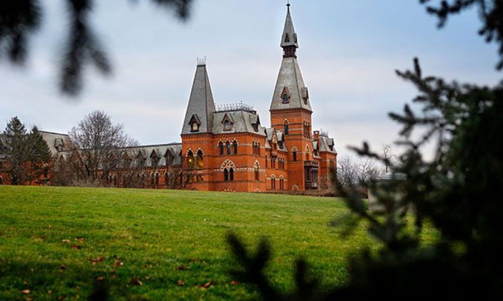 Sage Hall, home of the Johnson School on the Cornell University Ithaca campus.