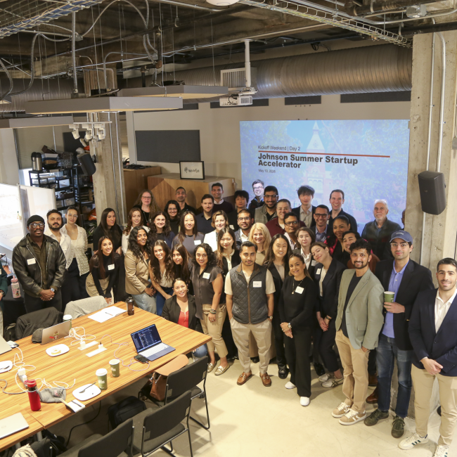 Introducing the 2026 Johnson Summer Startup Accelerator Cohort 