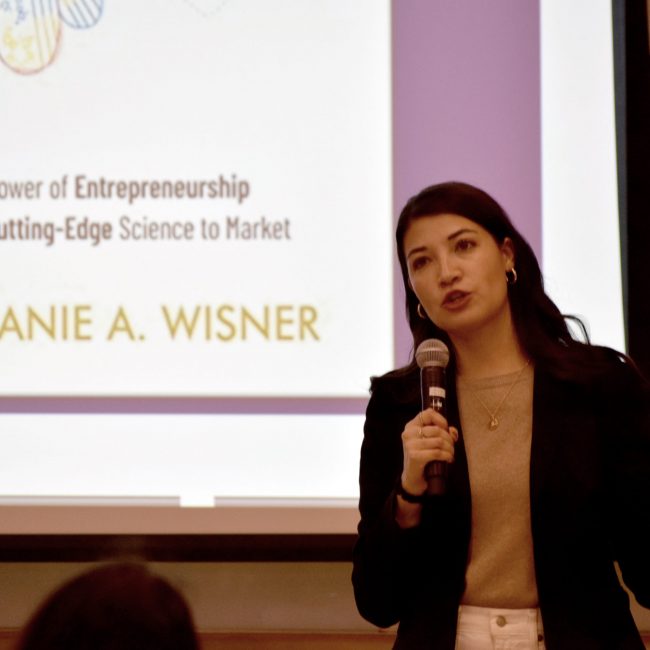 Alum Shares Biotech Expertise with Entrepreneurial Community