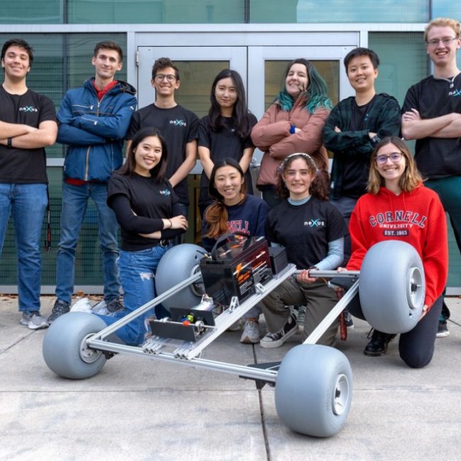 Students design robot to collect microplastics from beaches