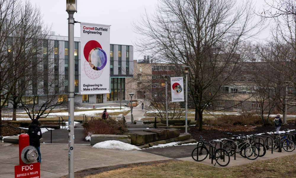 Engineering quad of Cornell University