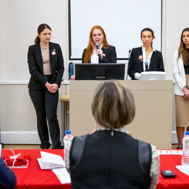 Dyson students tackle societal issues at competition