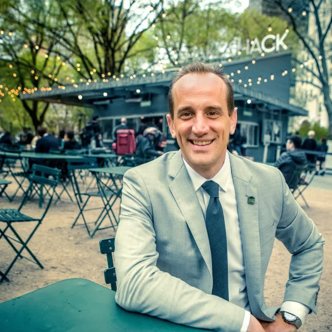Making burger history: Randy Garutti ’97 grew a global brand from an NYC food stand