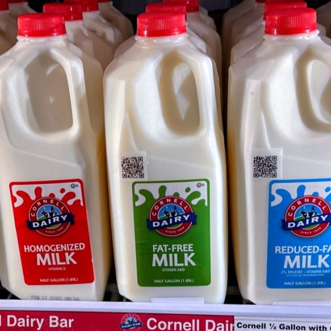 Consumers embrace milk carton QR codes, may cut food waste