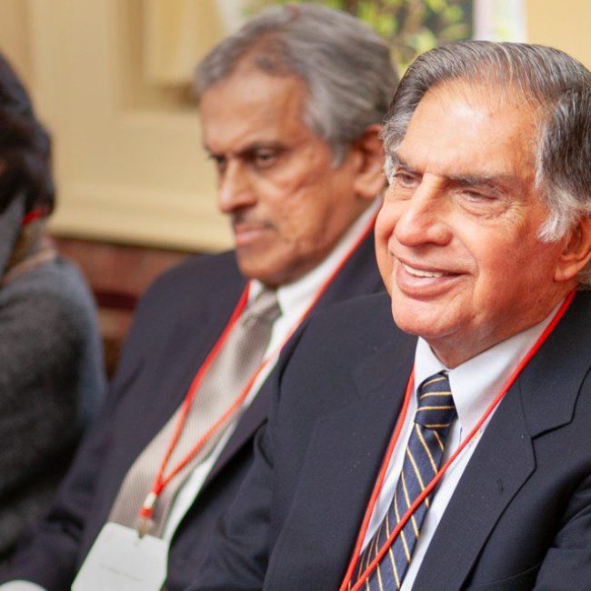 Industrialist and philanthropist Ratan N. Tata ’59, B.Arch. ’62, dies at 86