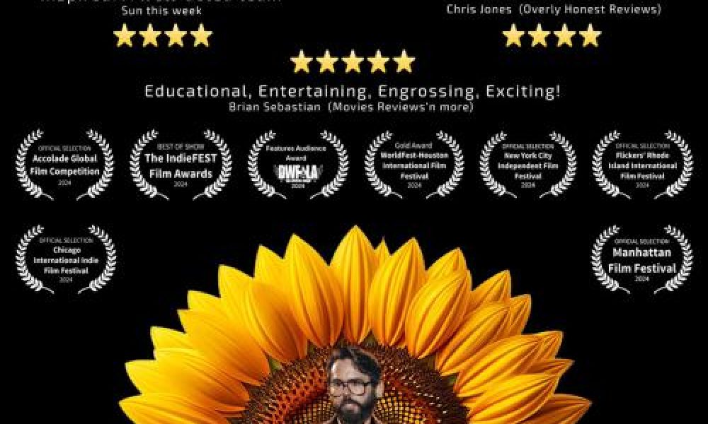 The Man Who Saved the Internet with a Sunflower film poster