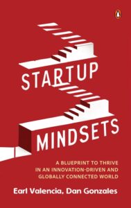 The cover of Startup Mindsets, by Earl Valencia